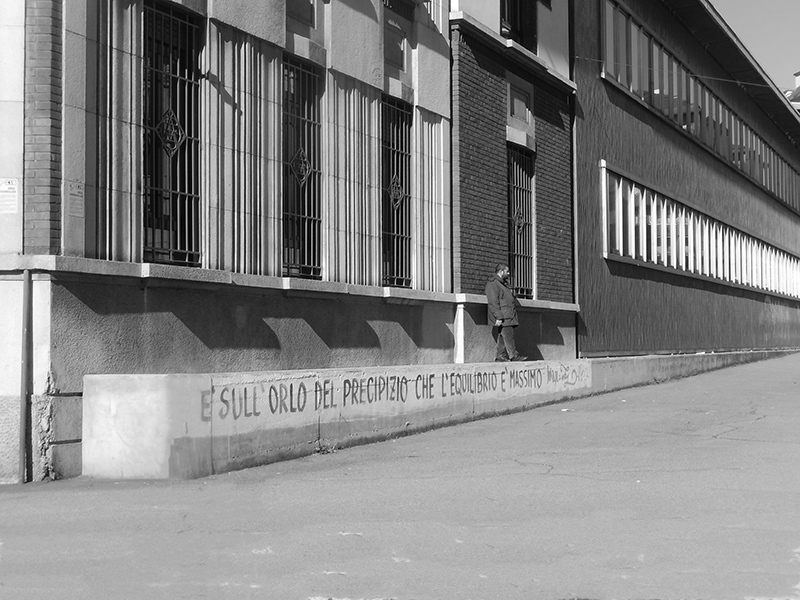 E' SULL' ORLO DEL PRECIPIZIO CHE L'EQUILIBRIO E' MASSIMO Milano 2019